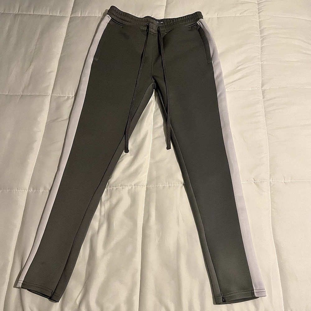 Rebel Minds Gray 401 Track Pants, Mens M